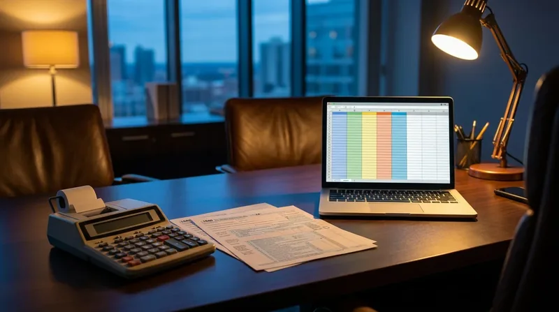 Tax forms and a calculator on a desk, Idaho LLC Taxes Explained